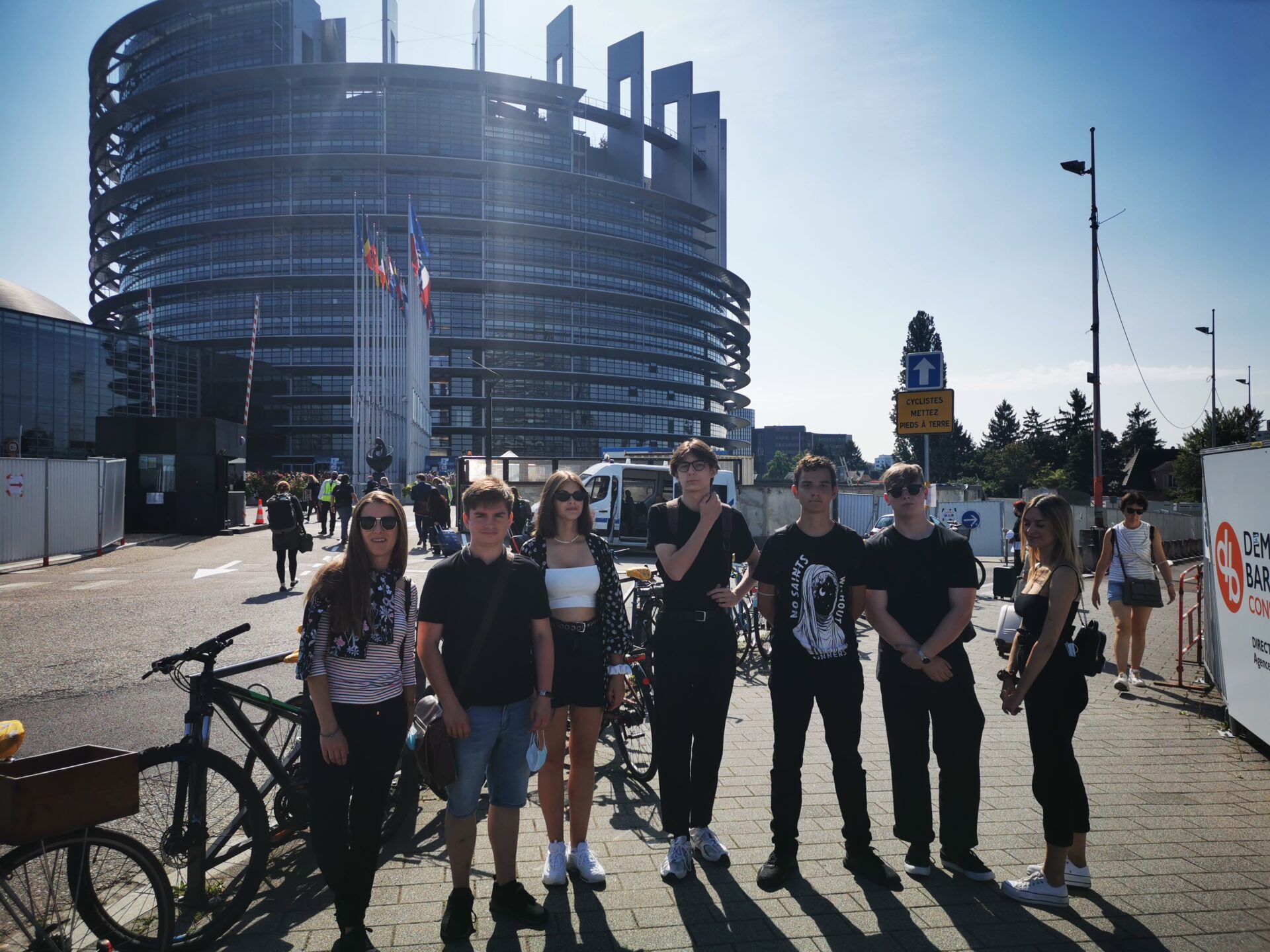 Wizyta studyjna młodzieży w Strasburgu